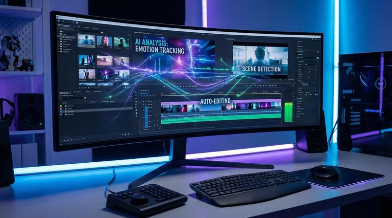 免费看片 AI视频剪辑演示